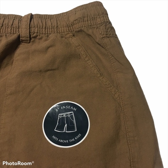 Karen Scott Brown Drawstring Waist Shorts Extra Large XL - Picture 9 of 12